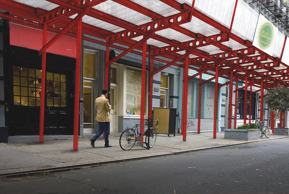 Scaffolding Shed NYC