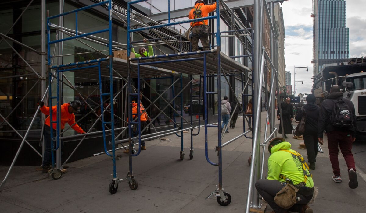 Scaffolding New York City
