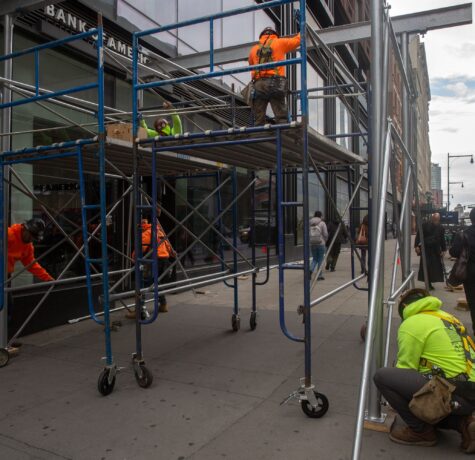 Scaffolding New York City