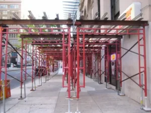 Best Sidewalk Shed and Scaffolding