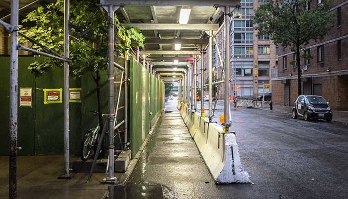 Empire Sidewalk Shed and Scaffolding