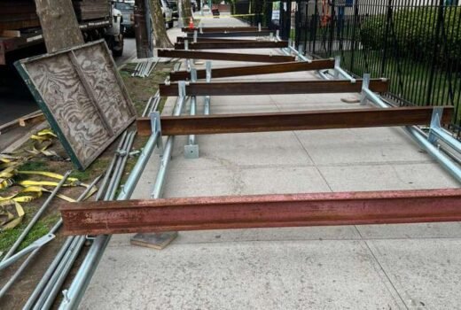 sidewalk shed nyc