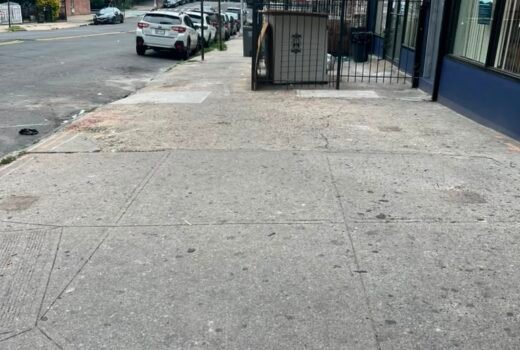 Sidewalk shed removal 1620 east bronx