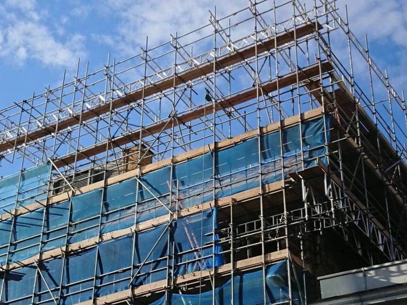 scaffolding in new york city